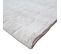 Tapis à Relief Galet Extra-doux Blanc 160x230 - Galet