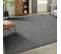 Tapis Motif Arc En Relief En Relief Gris 160x220 - New Age Deco