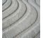 Tapis Pour Dehors Et Dedans Motif Vibes En Relief Crème 160x220 - New Age Vibes