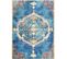 Tapis Vintage Motif Médaillon Bleu 160x230 - Grenade