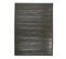 Tapis En Bambou Larges Lattes Et Ganse Gris 160x230 - Solo Bamboo