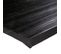 Tapis En Bambou Larges Lattes Et Ganse Noir 160x230 - Solo Bamboo