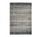 Tapis Recyclé Motif Lignes Gris Noir 160x230 - Recycle Lines