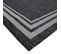 Tapis Intérieur-extérieur Aspect Jute Motif Cadre Noir 195x275 - Terrain Cadre