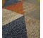 Tapis Effet Laineux Motif Triangle Multicolore 195x270 - Ramine