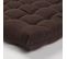 Galette En Polycoton Chocolat 38x38 - First