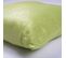 Coussin En Coton, Lin Et Lurex Aux Reflets Irisés Vert 40x40 - Comete Old