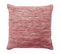 Coussin En Cuir Tressé Rose Poudré 45x45 - Skin