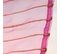 Store Voilage Effet Soie Fuchsia Et Orange 60x170 - Shammy