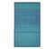 Tapis En Bambou Lattes Et Ganse Bleu 70x120 - Solo Bamboo