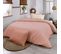 Housse De Couette Coton Bio Made In France Rose 140x200