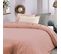Housse De Couette Coton Bio Made In France Rose 240x220