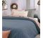 Housse De Couette Coton Bio Made In France Bleu 140x200