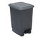 Poubelle 30L FLAT BIN Noir