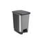 Poubelle 30L COVER BIN Carbone