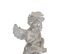 Statuette ange ciment H. 16 cm CHERUBIN Gris