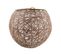 Suspension boule D. 20 cm OSTARIA Naturel