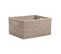 Corbeille Rangement En Rotin 28 X 22 X 15 Cm