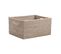 Corbeille Rangement En Rotin 38 X 30 X 20 Cm