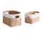 Corbeilles De Rangement En Jacinthe (lot De 2)