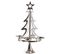 Sapin Porte Bougie En Aluminium Hauteur 56cm