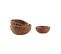 Corbeilles Rondes En Jonc Naturel (lot De 3)