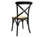 Chaise En Bouleau Et Rotin Bistrot Chic