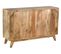 Commode En Manguier Et Métal Zouma 120 X 35 X 76 Cm