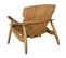 Fauteuil Design En Teck Naturel Brazil