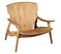 Fauteuil Design En Teck Naturel Brazil