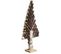 Sapin Décoratif En Bouleau Motif Chevron Petit Modèle