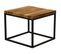 Tables Basses Modulables En Bois Recyclé Et Métal Loft (lot De 3)