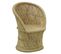 Fauteuil Rond En Roseau Naturel