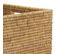 Panier De Rangement En Rotin Naturel 48 X 36 X 25 Cm