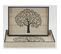 Plateaux Rectangulaires En Bois Naturel Arbre De Vie (lot De 2)