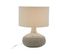 Lampe De Chevet En Jonc Naturel Boule