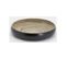 Plateaux Ronds En Bambou Naturel Et Noir (lot De 2)