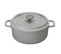 Cocotte Ronde En Fonte D'aluminium 32cm Gris - Puv402322