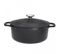 Cocotte Ronde En Fonte Émaillée 10cm Noir Sublime - Puc471001