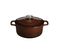 Cocotte En Fonte Émaillée 20cm Chocolat - Puc472079