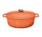 Cocotte Ovale En Fonte 29cm Sublime Orange - Puc472975