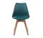 Chaise NORVEGE BLeu canard