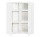 Meuble Comptoir Bar 96 Cm Blanc 3 Niches - Coloris: New York 500