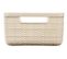 Panier rectangle 5L JUTE Blanc cassé