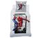 Parure De Lit Imprimée 100% Coton, Spiderman Home Hero 140x200+63x63cm