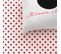 Parure De Lit Imprimée 100% Coton, Disney Home Minnie Stripes 140x200+63x63cm