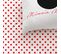Parure De Lit Imprimée 100% Coton, Disney Home Minnie Stripes 240x220+2x63x63cm