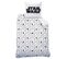 Parure De Lit Imprimée 100% Coton, Star Wars Home Troup 140x200+63x63cm