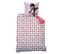 Parure De Lit Imprimée 100% Coton, Miraculous Ladybug Ready 140x200+63x63cm