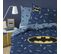 Parure De Lit Imprimée 100% Coton, Batman Iconic 240x220+2x63x63cm